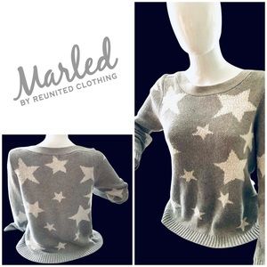 Marled Reunited Star Sweater